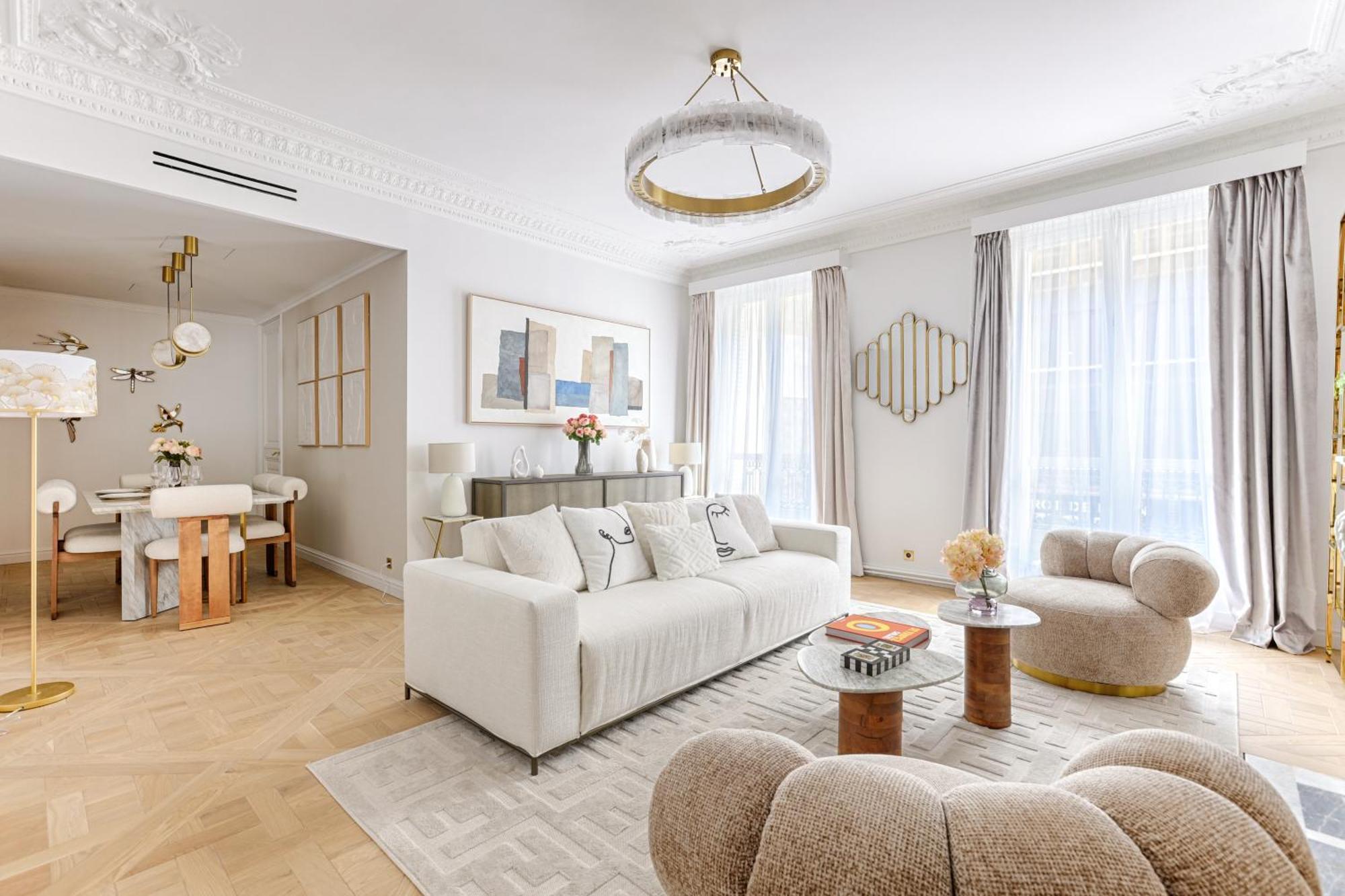 Elegant Luxury Apartment For 6 On Champs-Elysees Parijs Buitenkant foto